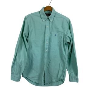 Ralph Lauren Blue Label Men Button Down Shirt Small Classic Fit Preppy Office